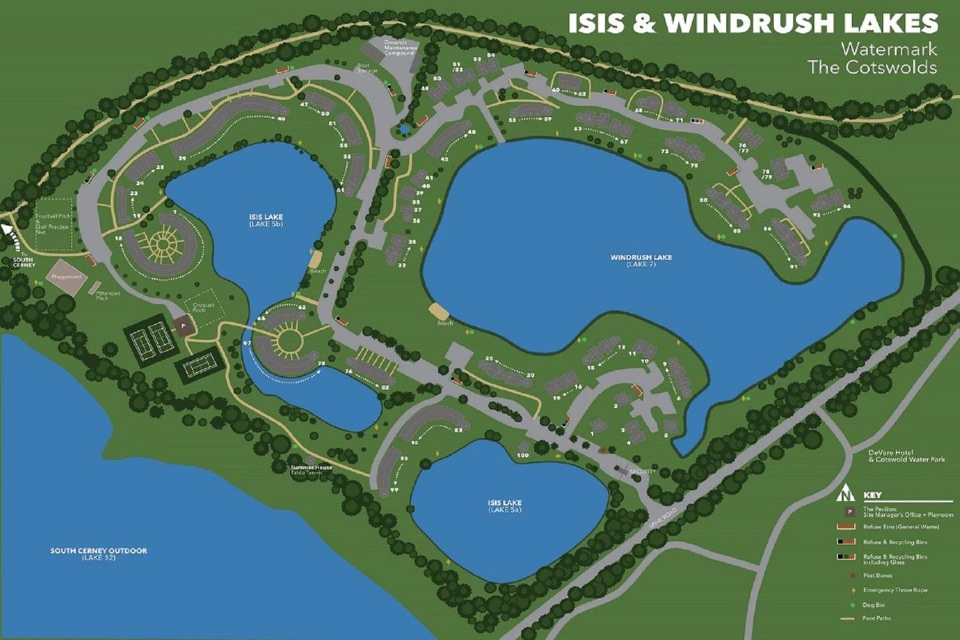 Isis Lakes 84 - Tortola Lodge South Cerney Exteriör bild
